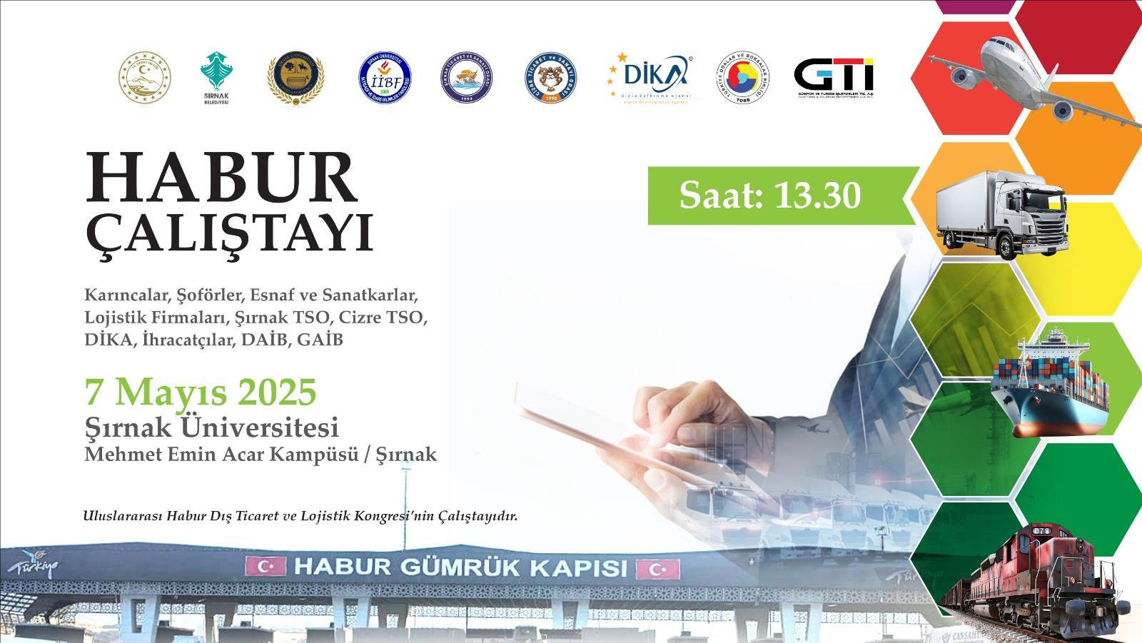 Habur Uluslararası Dış Ticaret ve Lojistik Kongresi